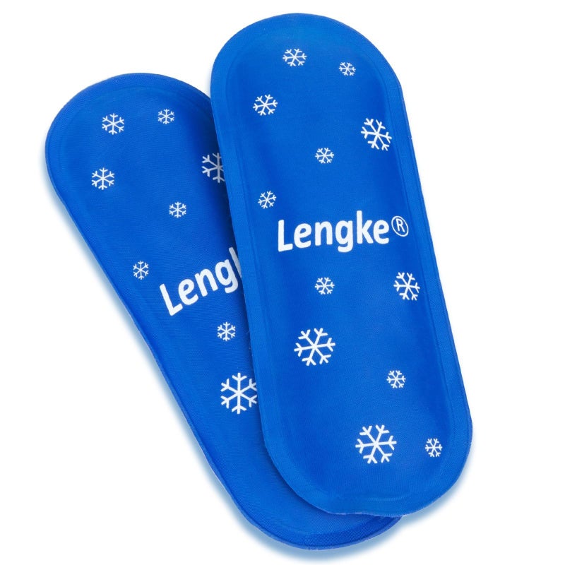 2PCS Ice Packs for Insulin Cooler Travel Case, Reusable Ice Packs for Travel, Small TSA Approved Travel Ice Packs by LengKe